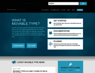 movabletype.org screenshot