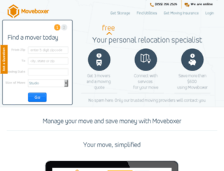 moveboxer.com screenshot