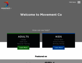 movementco.com.au screenshot