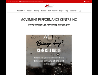 movementperformancecentre.com screenshot