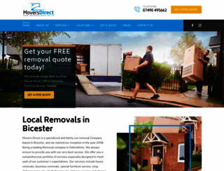 moversdirect.co.uk screenshot