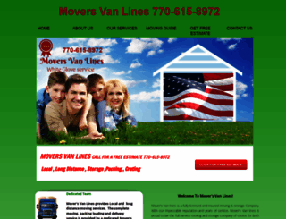 movervanlines.com screenshot