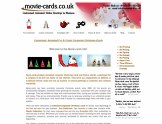 movie-cards.co.uk screenshot