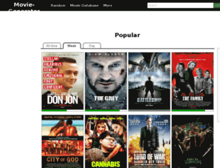 movie-generator.com screenshot