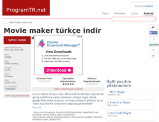 movie-maker-turkce-indir.programtr.net screenshot
