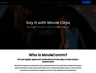 moviecomm.com screenshot
