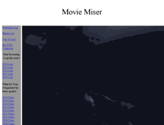 moviemiser.com screenshot