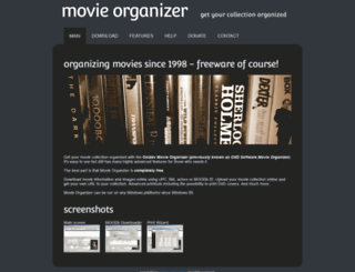 movieorganizer.se screenshot