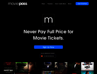 moviepass.com screenshot