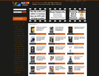 moviepostersetc.com screenshot