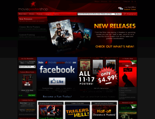 moviepostershop.com screenshot