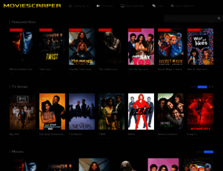 moviescraper.com screenshot