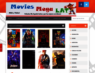 moviesmegalatino.com screenshot