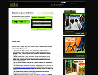 movilescuba.com screenshot