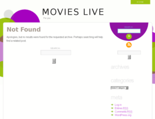 movileslive.com screenshot