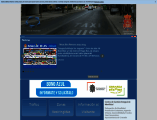 movilidadgranada.com screenshot
