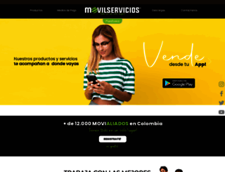 movilservicios.com.co screenshot