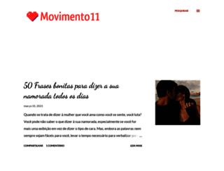 movimento11.com.br screenshot