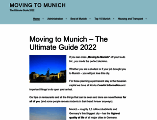 moving-to-munich.com screenshot
