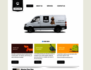 movingdogspa.com screenshot