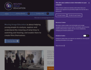 movingimageeducation.org screenshot