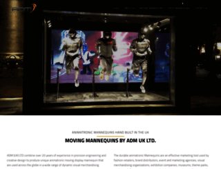 movingmannequins.co.uk screenshot