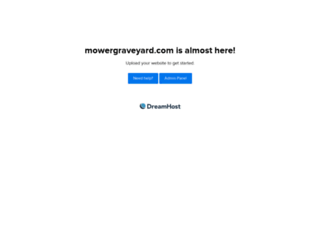 mowergraveyard.com screenshot