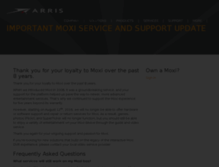 moxi.com screenshot