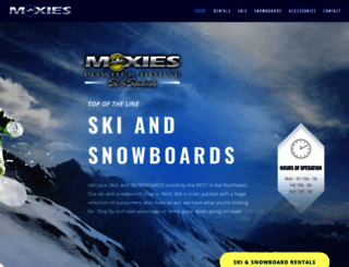 moxiesskiandsnowboards.com screenshot