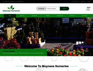 moynessnurseries.co.uk screenshot
