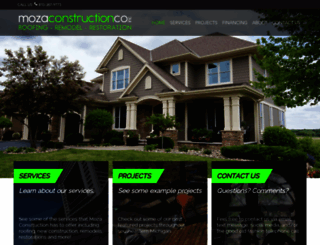 mozaconstruction.com screenshot