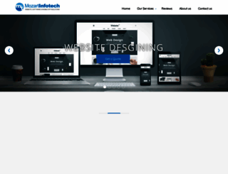 mozartinfotech.com screenshot