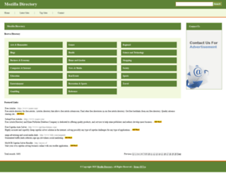mozilla-directory.com screenshot
