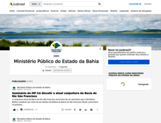 mp-ba.jusbrasil.com.br screenshot