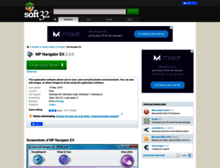 mp-navigator-ex.soft32.com screenshot