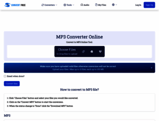 mp3-converter.com screenshot