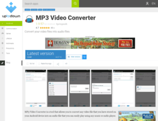 Convertidor  MP3 for Android - Download the APK from Uptodown