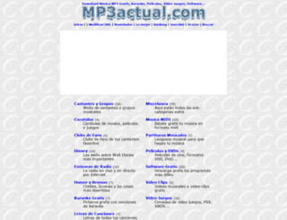 mp3actual.com screenshot