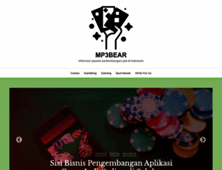 mp3bear.com screenshot