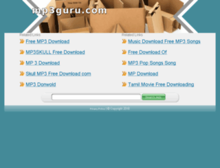 mp3guru.com screenshot