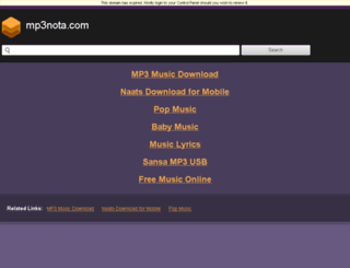 mp3nota.com screenshot