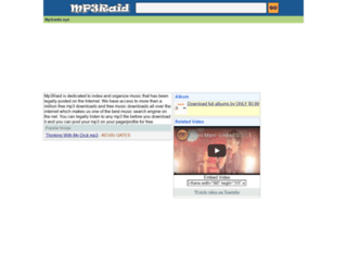 mp3raid.com screenshot