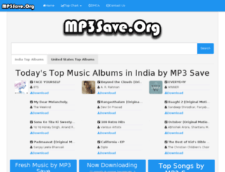 mp3save.org screenshot