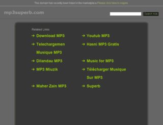 mp3superb.com screenshot