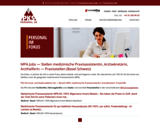mpa-praxisstellen.ch screenshot