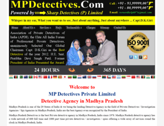 mpdetectives.com screenshot