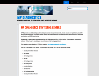 mpdiagn.wordpress.com screenshot