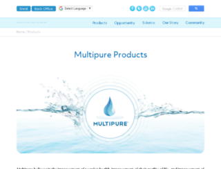mpdrinkingwaterfilter.com screenshot