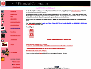 mpfc.org screenshot