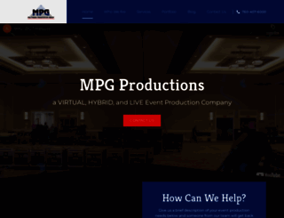 mpgproductions.com screenshot